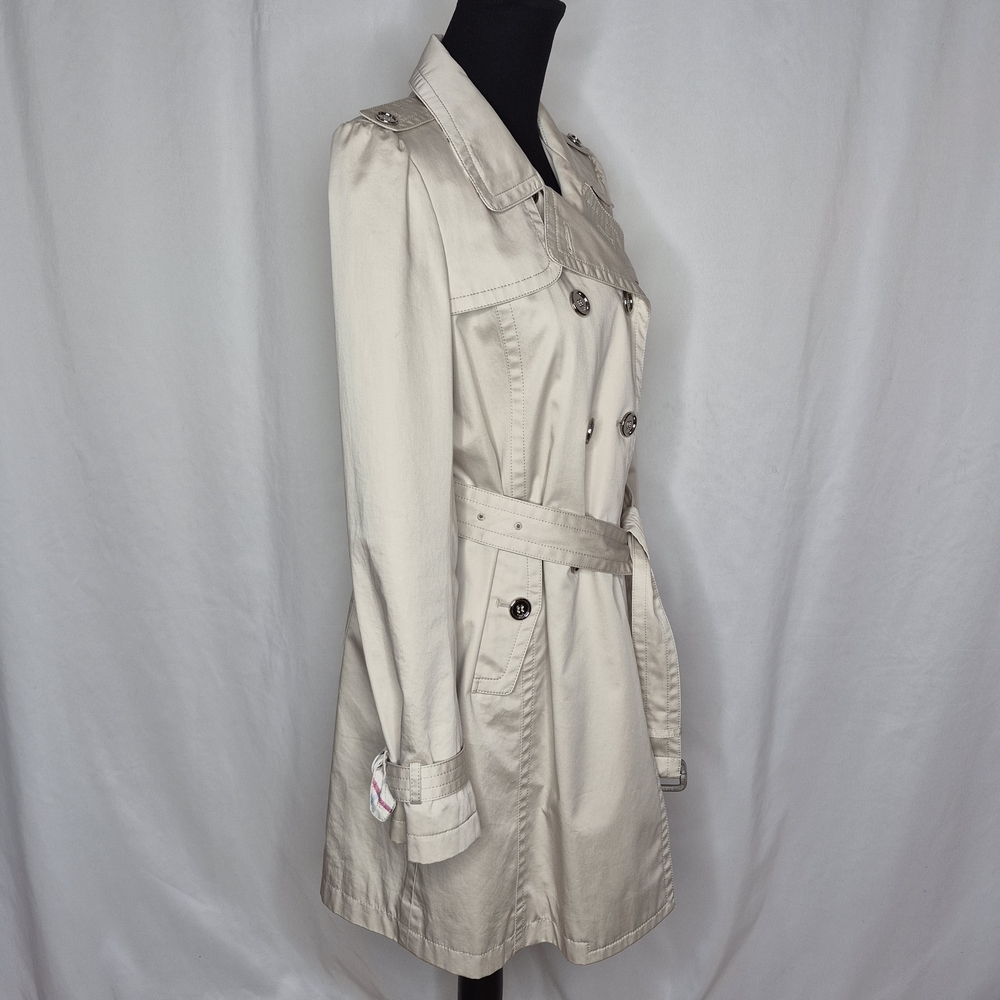 Coach Heritage Series Double-Breasted Belted Trench Coat - Size M - Picture 3 of 16